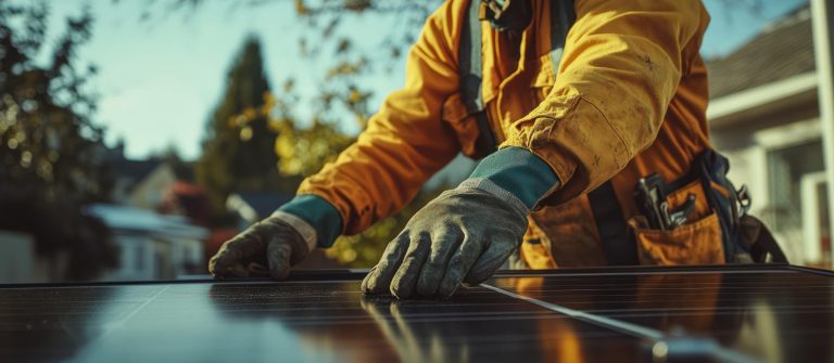 התקנת לוחות סולאריים